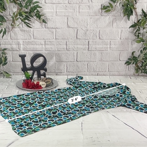 Women’s Dots Classy Multi-Color Wrap Around V-Neck (XL) CD24 - Picture 6 of 6